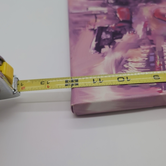 Deadpool Canvas Art in Purple and Red 16 X 12 - Picture 4 of 4